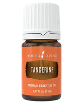 Huile essentielle mandarine Young Living – flacon 5 ml, parfum frais et diffusion recommandée.