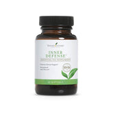 Young Living Inner Defense - bouteille montrant la formule pour un soutien immunitaire quotidien.