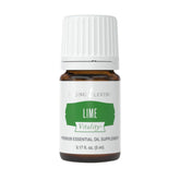 Young Living Lime Vitality, bouteille – idéale pour relever vos plats avec une saveur citrique.