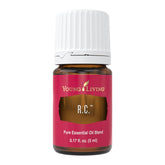 RC Young Living : flacon 5 ml prêt à diffuser.