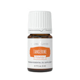 Flacon Young Living Tangerine Vitality 5 ml prêt pour aromathérapie et saveurs