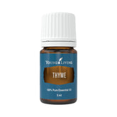 Young Living Thym huile essentielle, bouteille 5ml, arôme frais et herbacé.