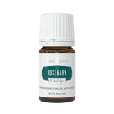 Young Living Vitalité Romarin – bouteille 5ml idéale pour aromatiser viandes et marinades.
