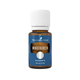 Young Living Wintergreen: bouteille d'huile essentielle prête pour massage et diffusion