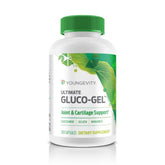 Gluco-Gel de Youngevity dans sa bouteille, soutien potentiel des articulations.