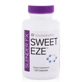 Youngevity Sweet eze: bouteille et étiquette claires pour une utilisation pratique.