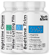 Youth & Tonic Sculpt Pack Triple: vue d’ensemble de l’emballage comprenant les trois produits.