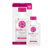 Bouteille Youtheory B12 B6 avec liquide framboise, soutien potentiel à l'énergie quotidienne.