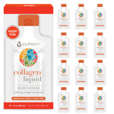 Youtheory Collagène Liquide: bouteille 5000 mg pour cheveux et articulations.