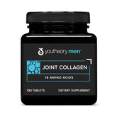 Youtheory Men Joint Collagen dans une bouteille, soutien potentiellement à la mobilité.