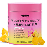 YXSW Gommes Probiotiques Femmes – Bouteille visible, soutien potentiel de l'équilibre intime et de la flore.