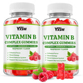 YXSW Complexe B gommes framboise en bouteille, énergie potentielle pour la journée.