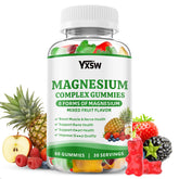 YXSW Magnésium Complexe – bouteille colorée, soutien les os et les muscles.