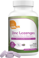 Zahler Pastilles a mâcher Zinc et Sureau emballage pratique et transportable