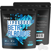 Zaigon bêta-alanine liposomale 2000 mg - bouteille de comprimés pour l'entraînement.