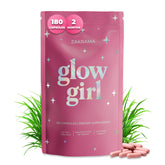 Zakrama Glow Girl : bouteille gélules organes boeuf pour l'équilibre hormonal féminin