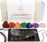 ZATNY pierres chakra ensemble: équilibre énergétique lors de vos voyages.