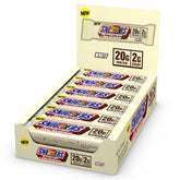 ZAYKIR Snickarss Barres Protéinées Chocolat, pack 12, idéal récupération après entraînement.
