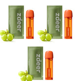 ZDEER PW13 trio de capsules raisin vert pour une fraîcheur rapide et pratique