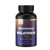 Z Zealthy Life Mélatonine comprimés dissolution rapide dans la boîte, pratique pour la routine nocturne.