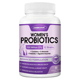 ZEBORA Probiotiques femmes: bouteille-probiotiques-femmes soutient digestion et confort intestinal.