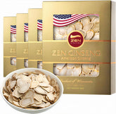 Zen Ginseng – tranches de ginseng américain cultivé au Wisconsin pour énergie naturelle potentielle.