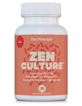 Zen Principle Zenculture : bouteille montrée, soutien digestif quotidien.