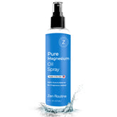 Zen Routine: flacon huile magnésium 8oz prêt à l’emploi.