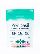 Zen Basil Biohack, bocal-protéines, fibre et énergie durable.