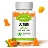 Zetelixia bouteille gommes lutéine 25 mg: soutien visuel quotidien.