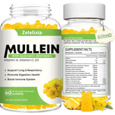 Gommes Zetelixia Bouillon Blanc 10 en 1 – soutien des poumons et respiration plus libre.