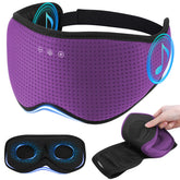ZHENYEMEI masque-sommeil-casque-bluetooth: écouteurs intégrés pour dormir paisiblement.