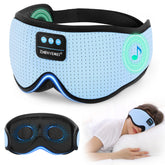 ZHENYEMEI masque-dormir-3d-bluetooth: obscurité totale et confort