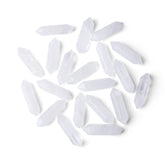 ZHIYUXI quartz clair en tige polie, énergie douce pour le quotidien.