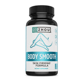 ZHOU Body Smooth – Bouteille de capsules pour une hydratation cutanée améliorée.