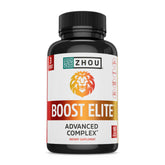 Zhou Boost Elite - bouteille d'énergie naturelle pour soutenir l'endurance quotidienne.