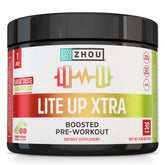 ZHOU Lite Up Xtra – Bouteille cerise-limeade, énergie propre pour l'entraînement