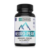 La bouteille Zhou Neuro-Peak pour une concentration soutenue au travail.
