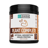 ZHOU Plant Complete: shake smoothie riche en protéines végétales pour récupération après l'effort.