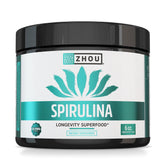ZHOU Spiruline en poudre dans la bouteille, énergie naturelle durable