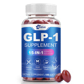 ZHPHK GLP-1: vue bouteille et capsules, soutien potentiel à la satiété avant repas.
