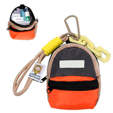 ÉTUI ZHUOGWJFJ avec anneau de suspension, pratique pour accrocher l'inhalateur au sac
