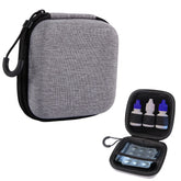Organiseur ZHUOGWJFJ pour voyage : rangement sûr des gouttes et petites pilules.