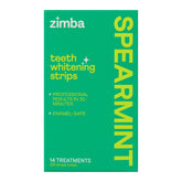 Zimba bandes blanchiment menthe-poivrée etui : fraîcheur durable après application