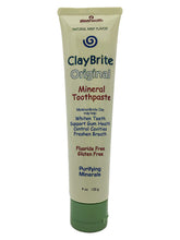 Claybrite Zion Health pâte dentifrice montmorillonite pour haleine durable et naturelle