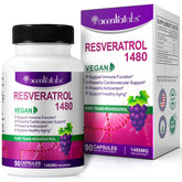 ZIXAOK résveratrol bouteille: soutien antioxydant potentiel au quotidien.