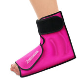 ZNÖCUETÖD Attelle glace pied cheville grand-format pour soulager douleur et gonflement