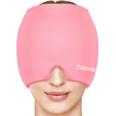 ZNÖCUETÖD cap-gel migraine: vue tête, soulagement rafraîchissant pour la tête et les yeux