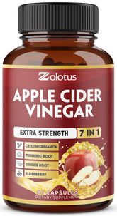 Zolotus capsules vinaigre de pomme en boîte, soutien digestif potentiel pour une routine quotidienne