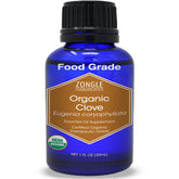 Huile de girofle Zongle Therapeutics, bouteille 30 ml prête à l'usage buccal.